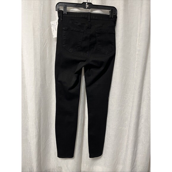 L'AGENCE Black Margot High Rise Skinny Jeans Size 27 x 26 - Picture 7 of 9